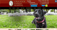 Desktop Screenshot of loyalsockanimal.net